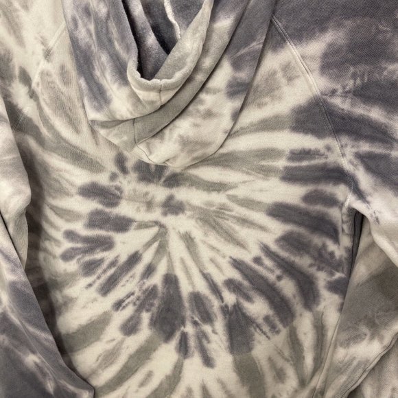 SO Cozy Sweatshirt Tied Dye Purple Womens Juniors Sz XL Hooded Soft Fabric - Picture 6 of 10